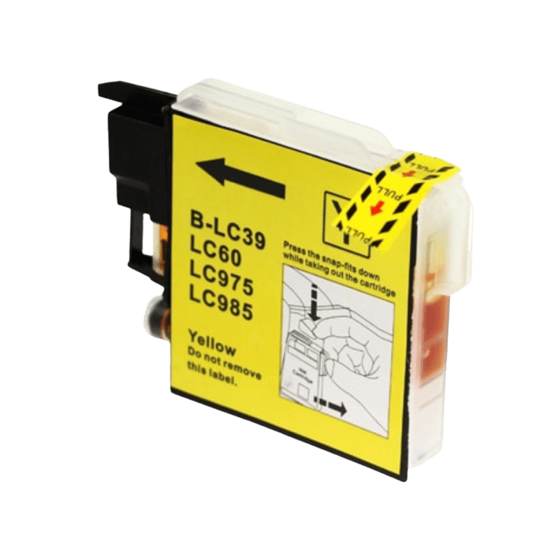 Brother LC-985Y gul Printerpatron - 12 ml. - Kompatibel