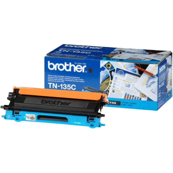 Brother TN135C cyan XL Printerpatron - 4000 sider - Original