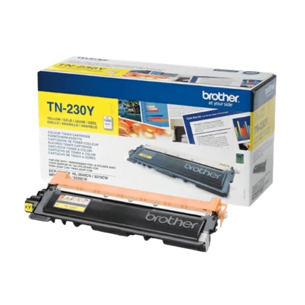 Brother TN230Y gul Printerpatron - 1400 sider - Original