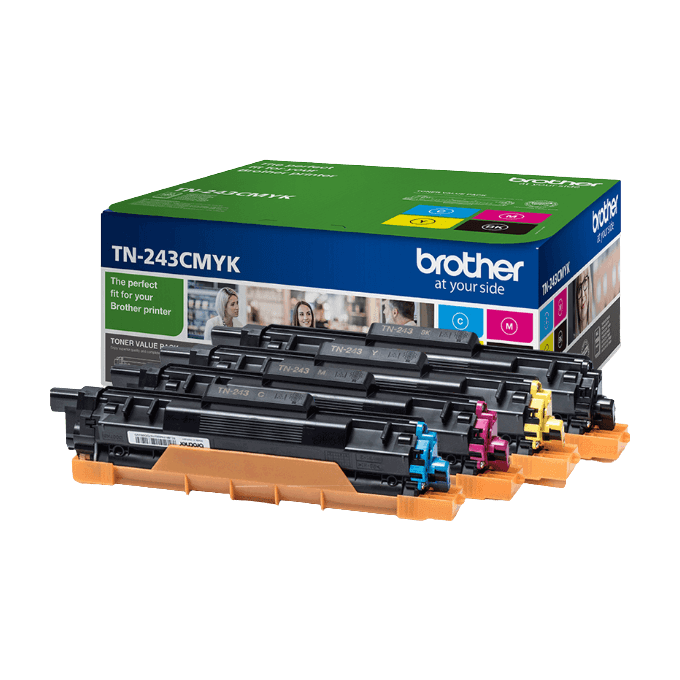 Brother TN243 CMYK Printerpatron - 4000 sider - Original