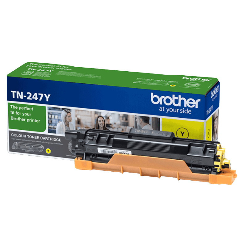 Brother TN247Y gul XL Printerpatron - 2300 sider - Original