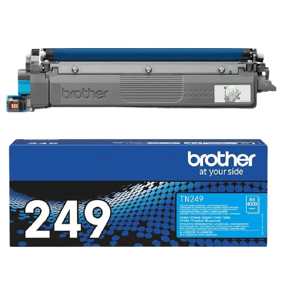 Brother TN249C cyan XXL Printerpatron - 4000 sider - Original
