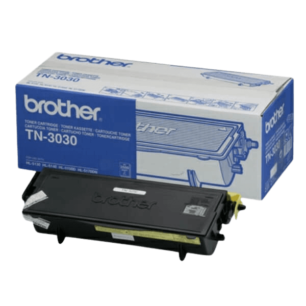 Brother TN3030 sort Printerpatron - 3500 sider - Original