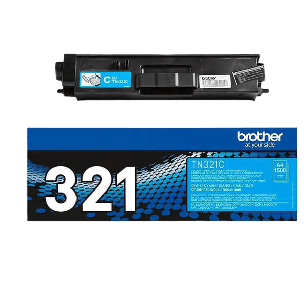 Brother TN321C cyan Printerpatron - 1500 sider - Original