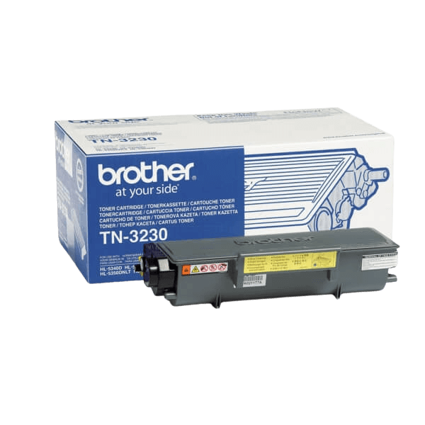 Brother TN3230 sort Printerpatron - 3000 sider - Original