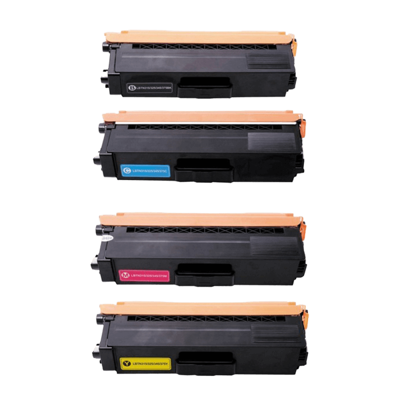 4 stk. XL Brother TN325 Printerpatron rabatpakke - Kompatibel