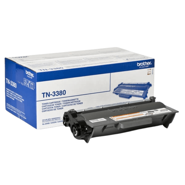 Brother TN3380 sort XL Printerpatron - 8000 sider - Original