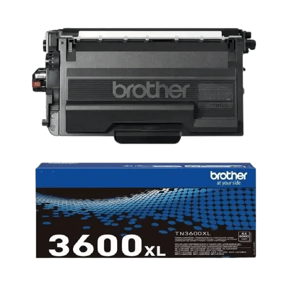 Brother TN3600 sort Printerpatron - 3000 sider - Original