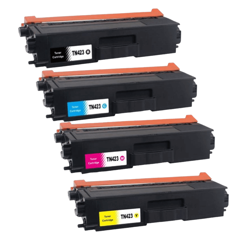 4 stk. XL Brother TN423 Printerpatron rabatpakke - Kompatibel