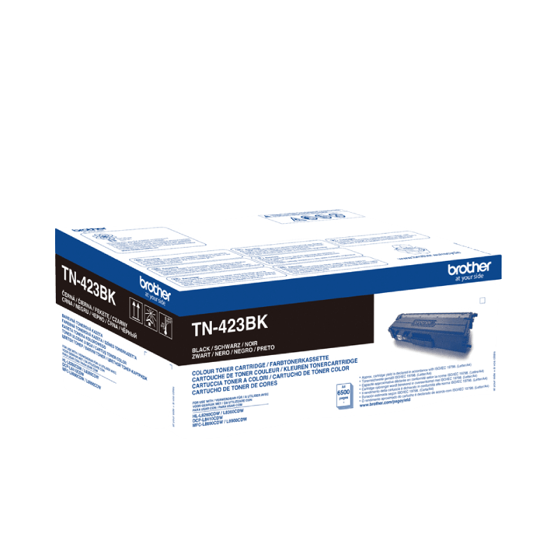 Brother TN423BK sort XL Printerpatron - 6500 sider - Original