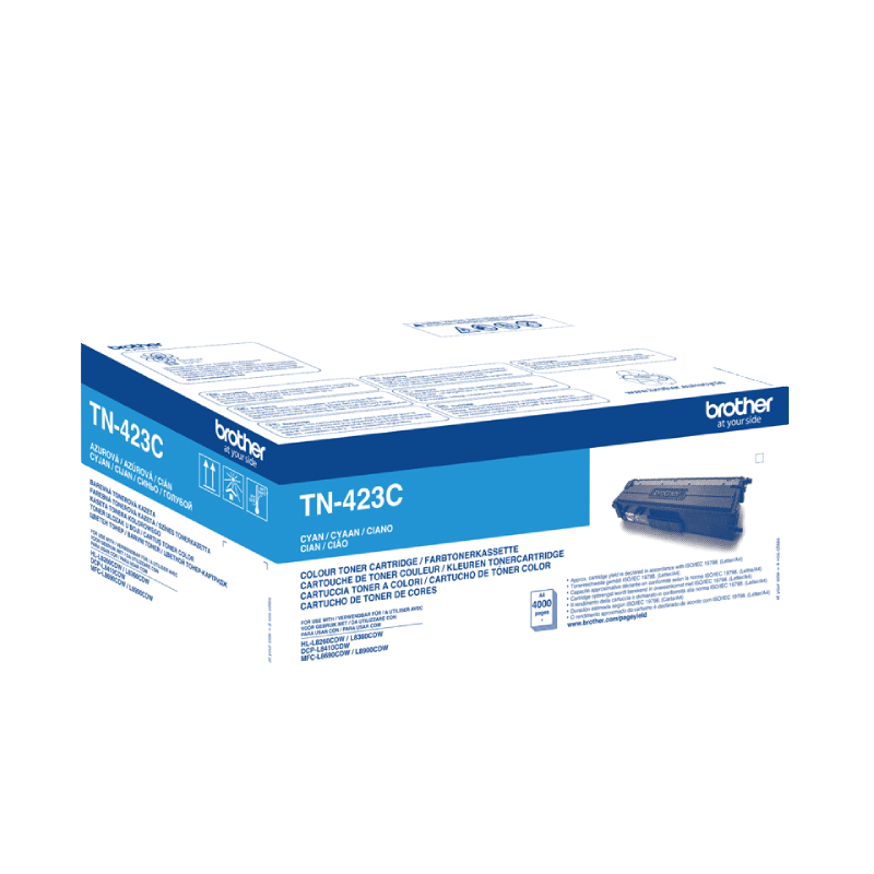 Brother TN423C cyan XL Printerpatron - 4000 sider - Original