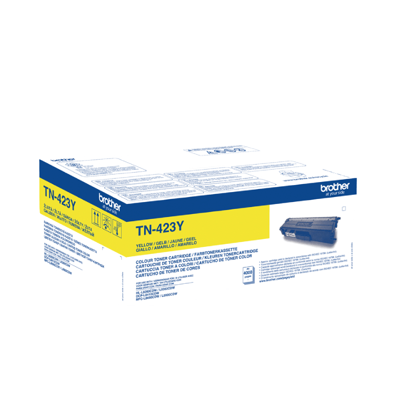 Brother TN423Y gul XL Printerpatron - 4000 sider - Original