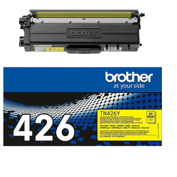 Brother TN426Y gul XXL Printerpatron - 6500 sider - Original