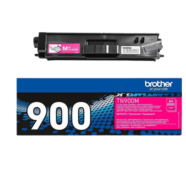 Brother TN900M magenta Printerpatron - 6000 sider - Original