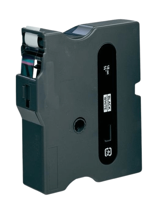 Brother TX241 Sort tekst / Hvid tape 18 mm x 15 m Printerpatron - Kompatibel