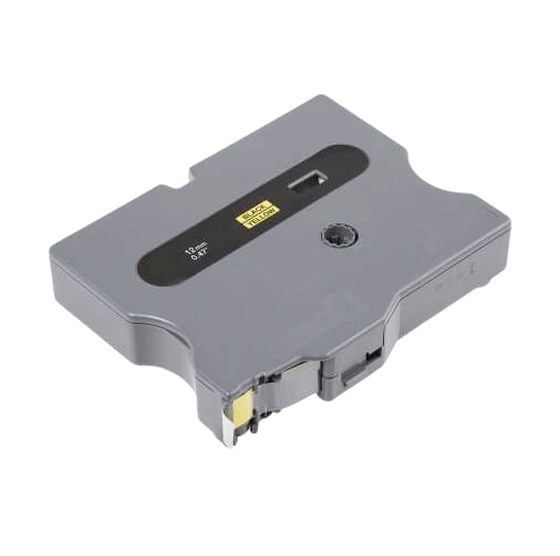 Brother TX631 Sort tekst / Gul tape 12 mm x 15 m Printerpatron - Kompatibel