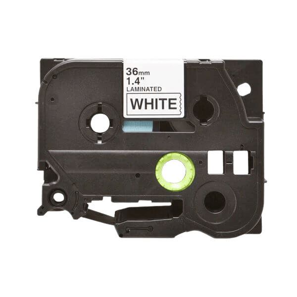 Brother TZe-261 Sort tekst / Hvid tape 36 mm x 8 m Printerpatron - Kompatibel