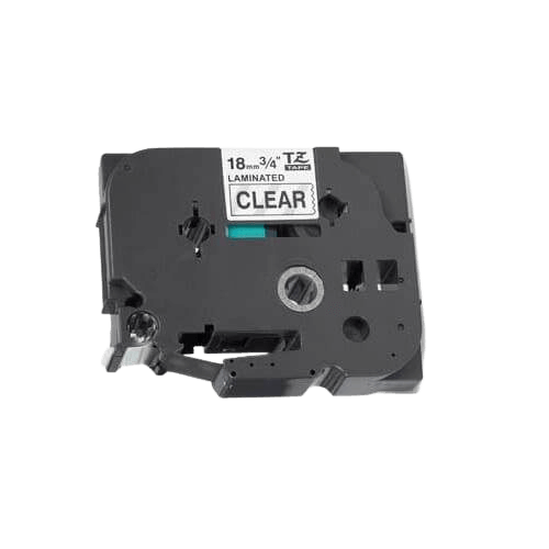 Brother TZe141 Sort tekst / Klar tape 18 mm x 8 m Printerpatron - Kompatibel