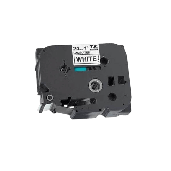 Brother TZe251 Sort tekst / Hvid tape 24 mm x 8 m Printerpatron - Kompatibel