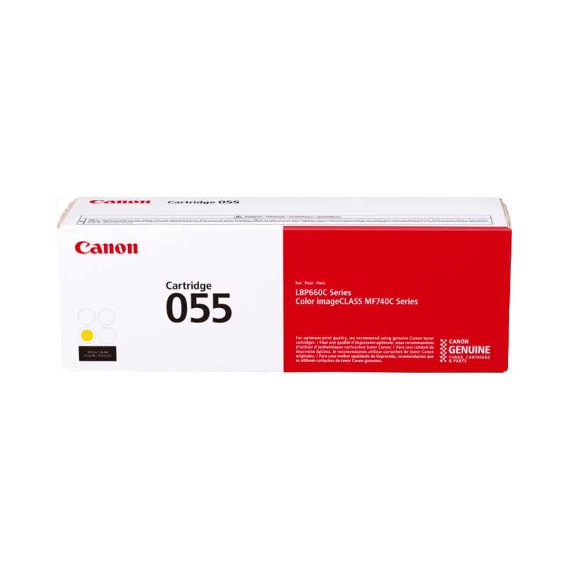 3013C002 Canon 055 gul Printerpatron - 2100 sider - Original