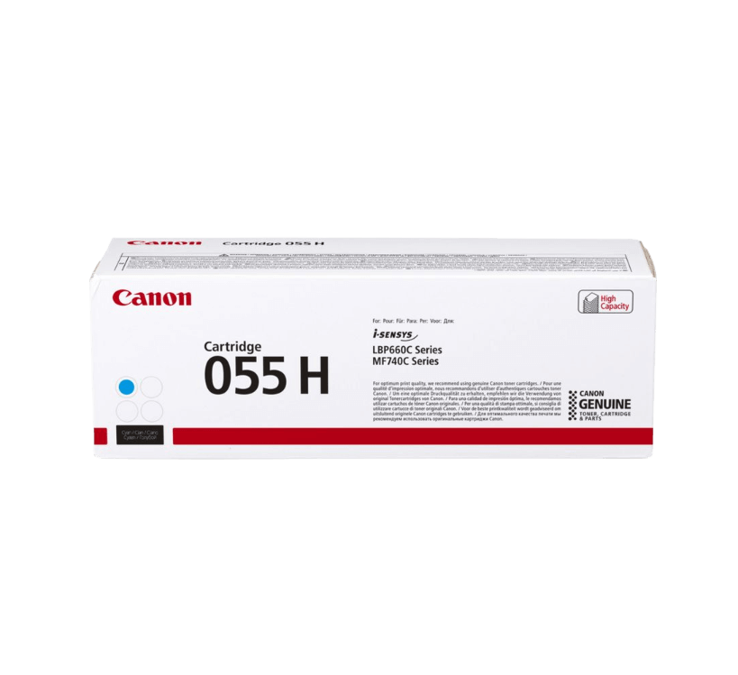 3019C002 Canon 055H cyan XL Printerpatron - 5900 sider - Original