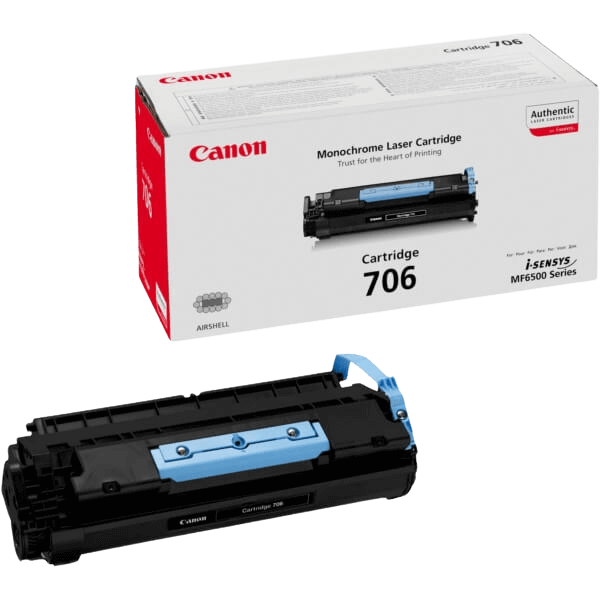0264B002 Canon 706 sort Printerpatron - 5000 sider - Original