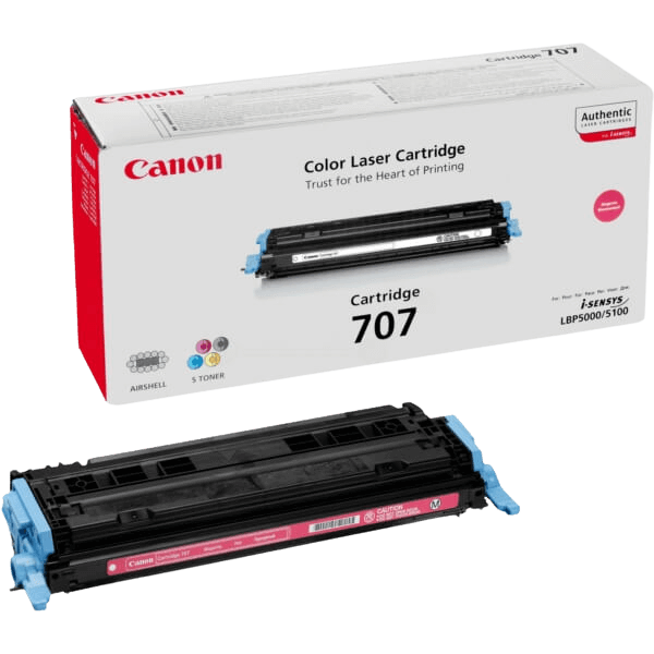 9422A004 Canon 707 magenta Printerpatron - 2000 sider - Original