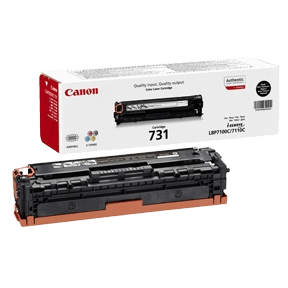 6272B002 Canon 731K sort Printerpatron - 1400 sider - Original