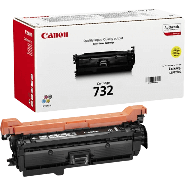 6260B002 Canon 732 gul Printerpatron - 6400 sider - Original