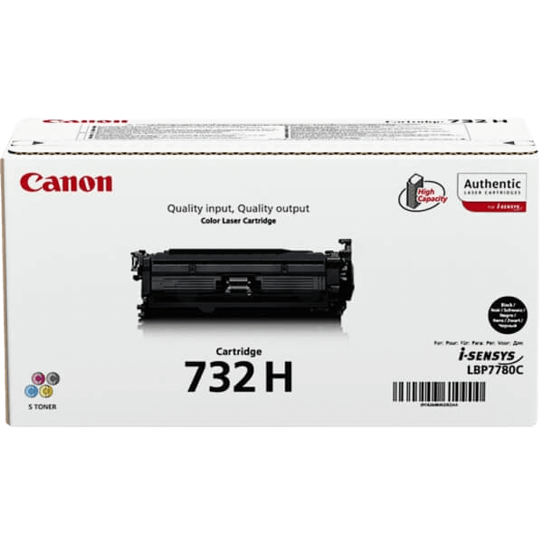 6264B002 Canon 732H sort XL Printerpatron - 12000 sider - Original