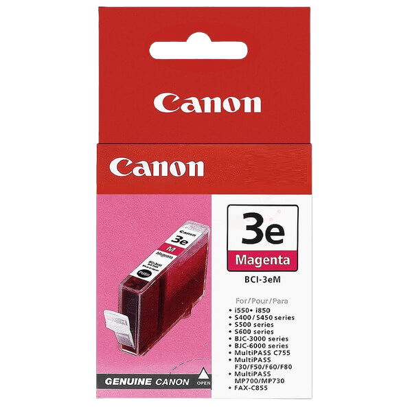 4481A002 Canon BCI-3eM magenta XL Printerpatron - 14 ml. - Original