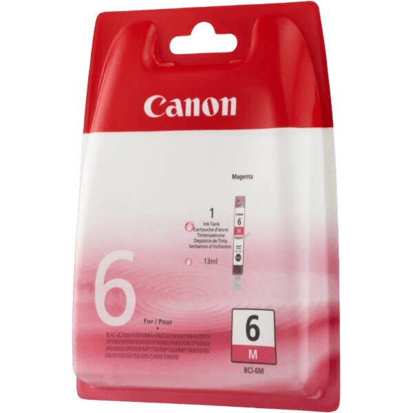 4707A002 Canon BCI-6M magenta Printerpatron - 13 ml. - Original