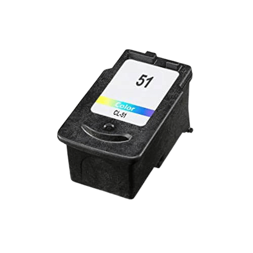 0618B001 Canon CL-51 CMY XL Printerpatron - 21 ml. - Kompatibel