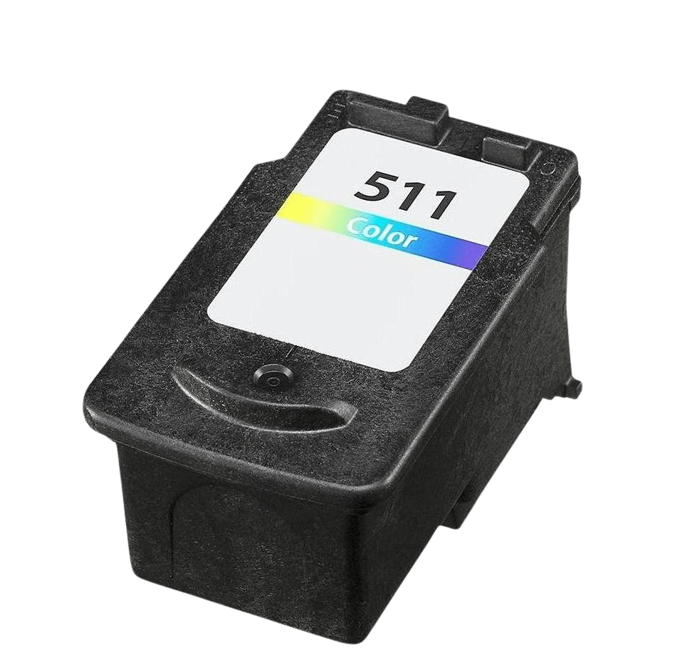 2972B001 Canon CL-511 CMY Printerpatron - 12 ml. - Kompatibel