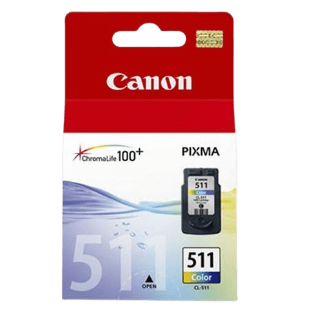 2972B001 Canon CL-511 CMY Printerpatron - 9 ml. - Original