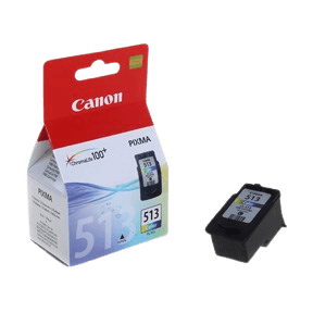 2971B001 Canon CL-513 3 farver i én XL Printerpatron - 13 ml. - Original