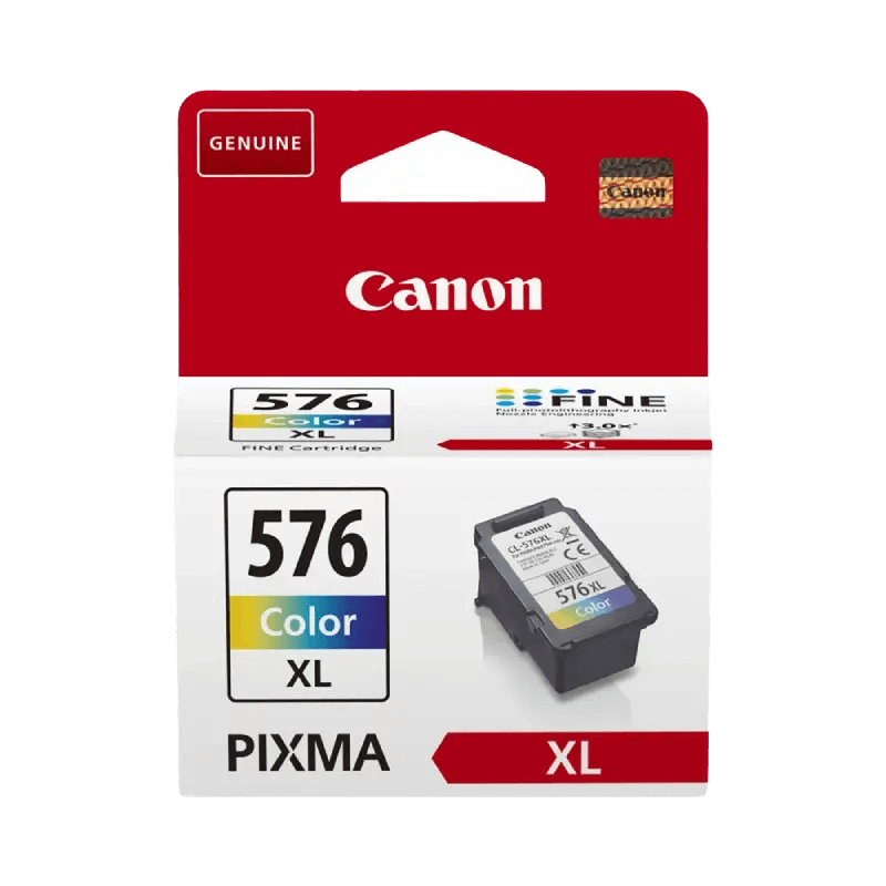 5441C001 Canon CL-576XL CMY XL Printerpatron - 12,6 ml. - Original