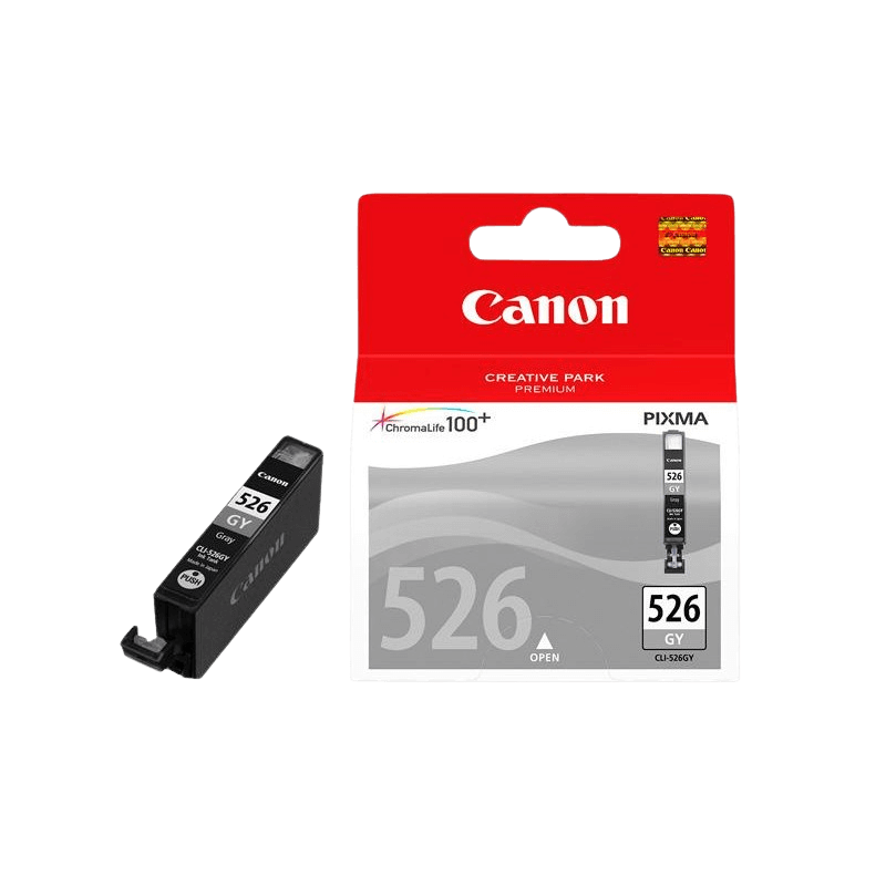 4544B001 Canon CLI-526GY grå Printerpatron - 9 ml. - Original