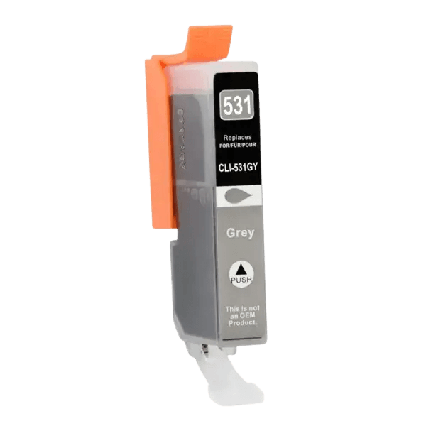6122C001 Canon CLI-531GY grå Printerpatron - 12 ml. - Kompatibel