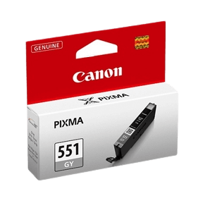 6512B001 Canon CLI-551GY grå Printerpatron - 7 ml. - Original