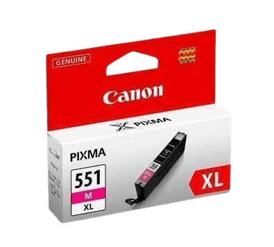 6445B001 Canon CLI-551XLM magenta XL Printerpatron - 11 ml. - Original