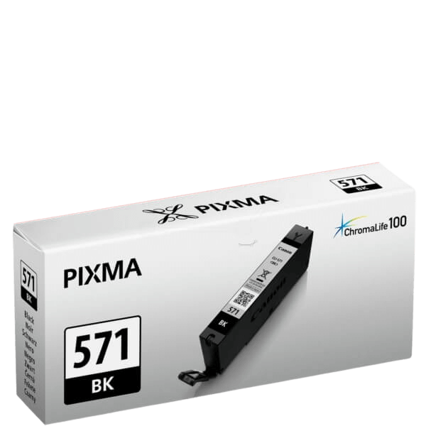 0385C001 Canon CLI-571BK sort Printerpatron - 7 ml. - Original