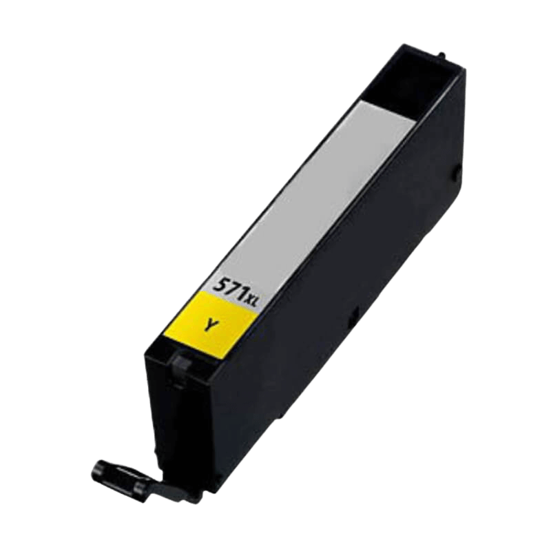 0334C001 Canon CLI-571Y gul XL Printerpatron - 12,2 ml. - Kompatibel