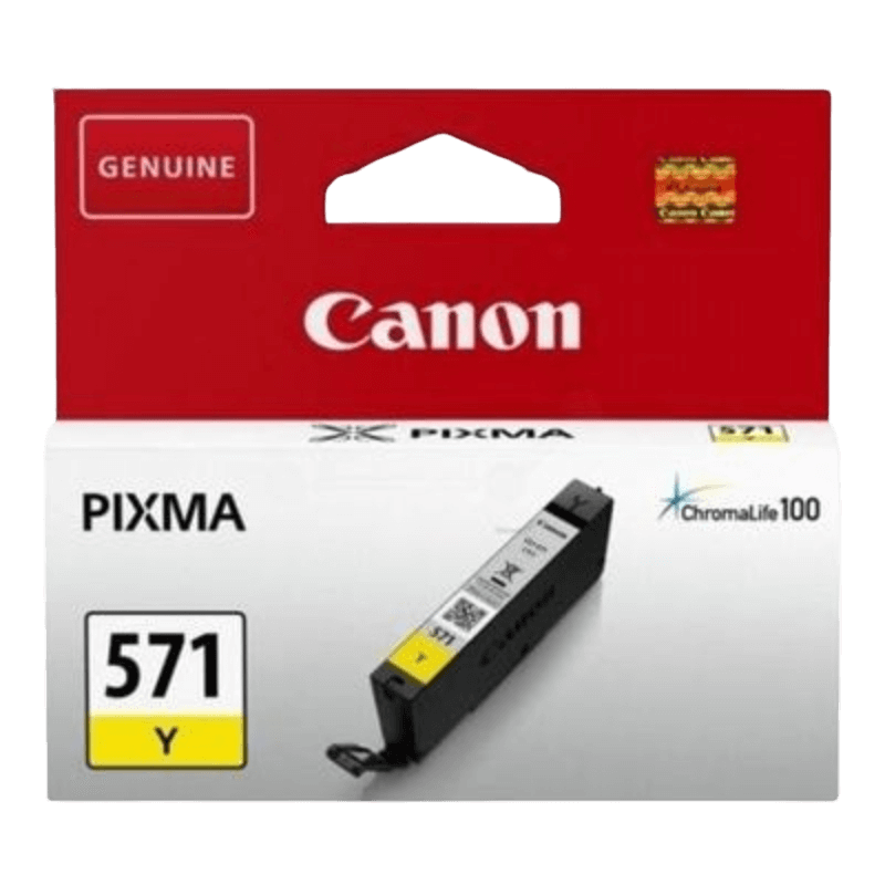 0388C001 Canon CLI-571Y gul Printerpatron - 7 ml. - Original
