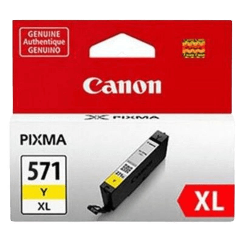 0334C001 Canon CLI-571YXL gul XL Printerpatron - 11 ml. - Original