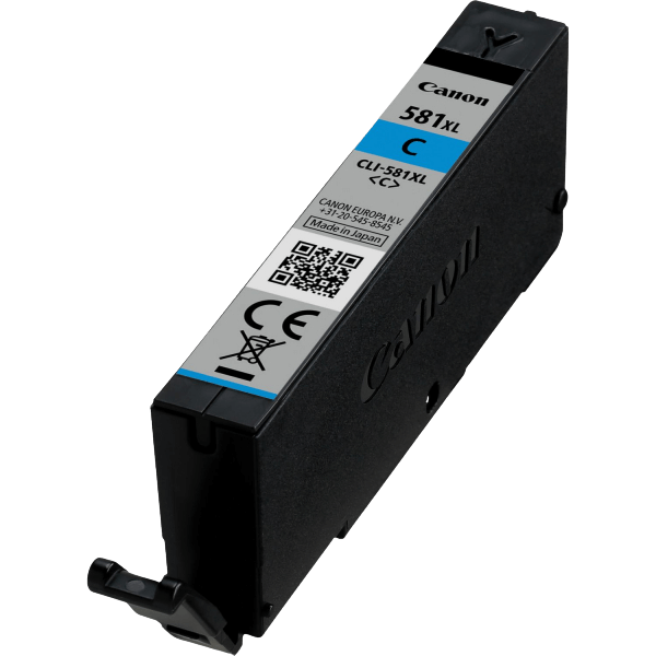 2049C001 Canon CLI-581C cyan XL Printerpatron - 8 ml. - Original