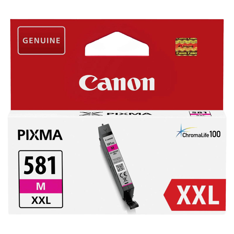 1996C001 Canon CLI-581M magenta XXL Printerpatron - 11 ml. - Original