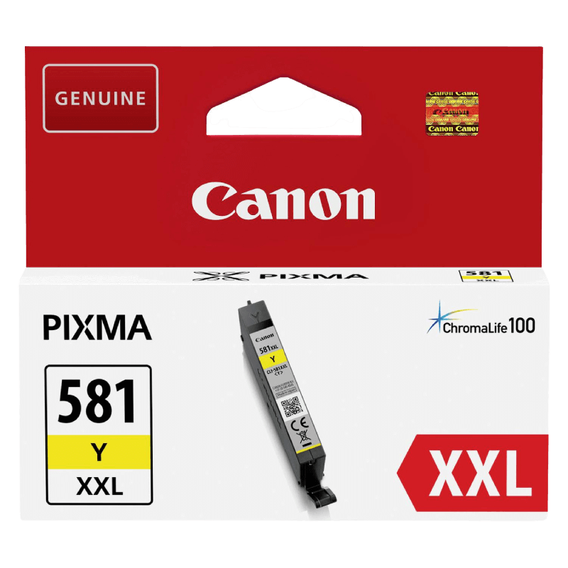 1997C001 Canon CLI-581Y gul XXL Printerpatron - 11 ml. - Original