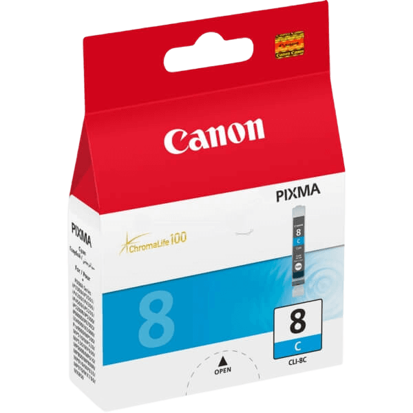 0621B001 Canon CLI-8C cyan Printerpatron - 13 ml. - Original