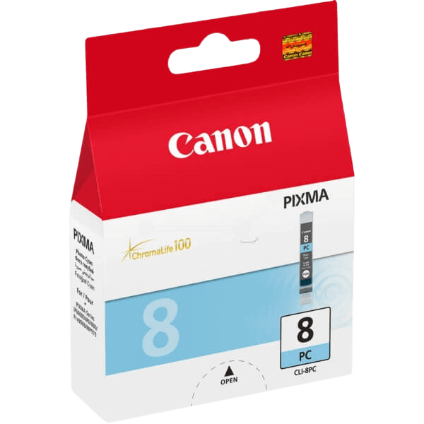 0624B001 Canon CLI-8PC foto cyan Printerpatron - 13 ml. - Original